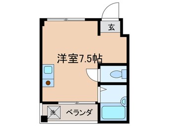 間取図 フォレスト鴨戸