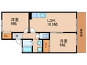 ｱｰｸ比叡の間取図