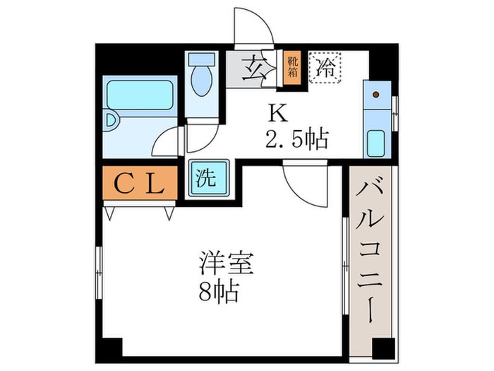間取り図 ルーセント堀川