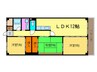 オーセント長岡京 3LDKの間取り