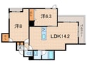 エクセレントガーデンヒルズA棟の間取図