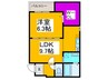 仮)グランメゾンゆずり葉Ⅱ番館 1LDKの間取り