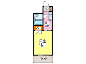 間取図 東洋プラザ蒲生