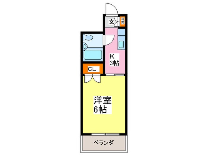 間取り図 東洋プラザ蒲生