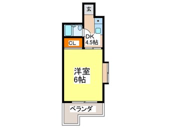 間取図 東洋プラザ蒲生