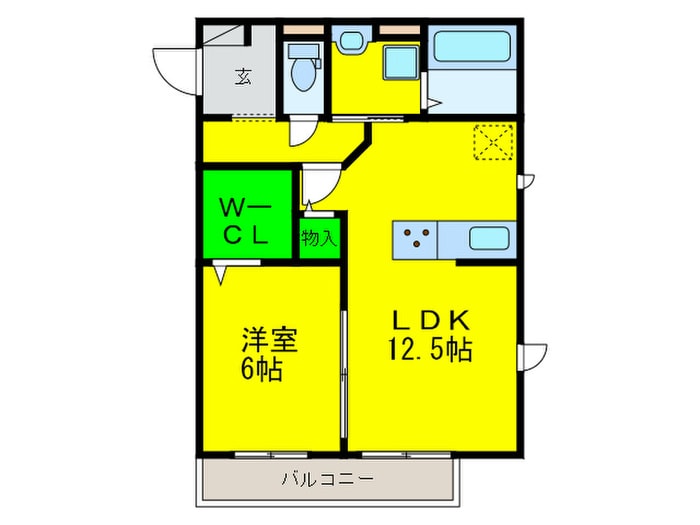 間取り図 サウスメゾンジャスミン