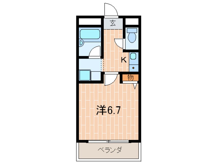 間取図 フォルテ汐町