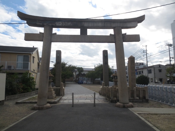貴布弥神社(公園)まで42m フォルテ汐町