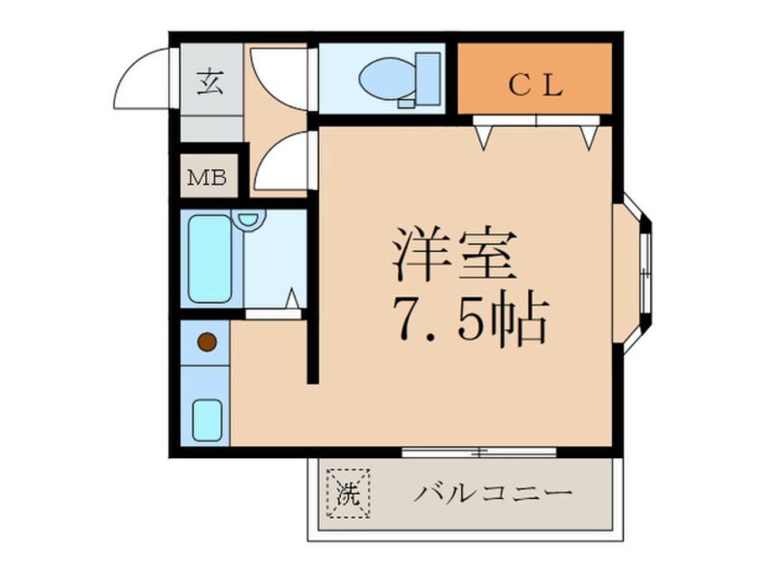 間取図 ウィング山手
