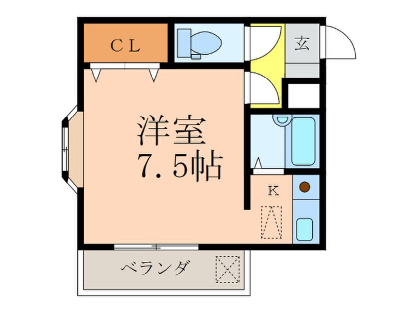 間取図 ウィング山手