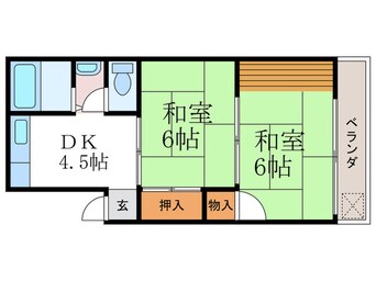 間取図 コ－ポヤスダ