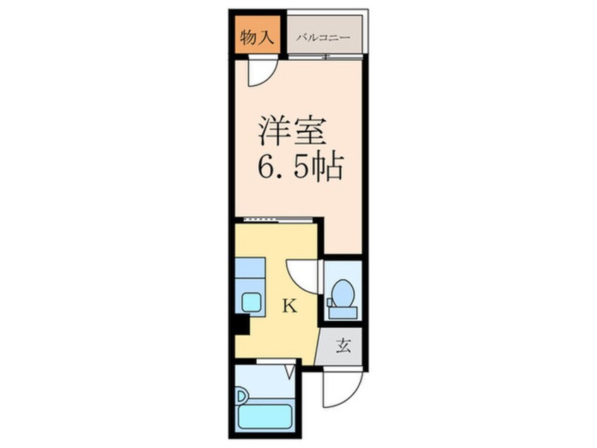 間取図 サンシャイン西院