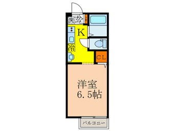 間取図 リヴェール南高浜