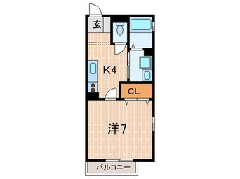 間取図 コ－ワ東町