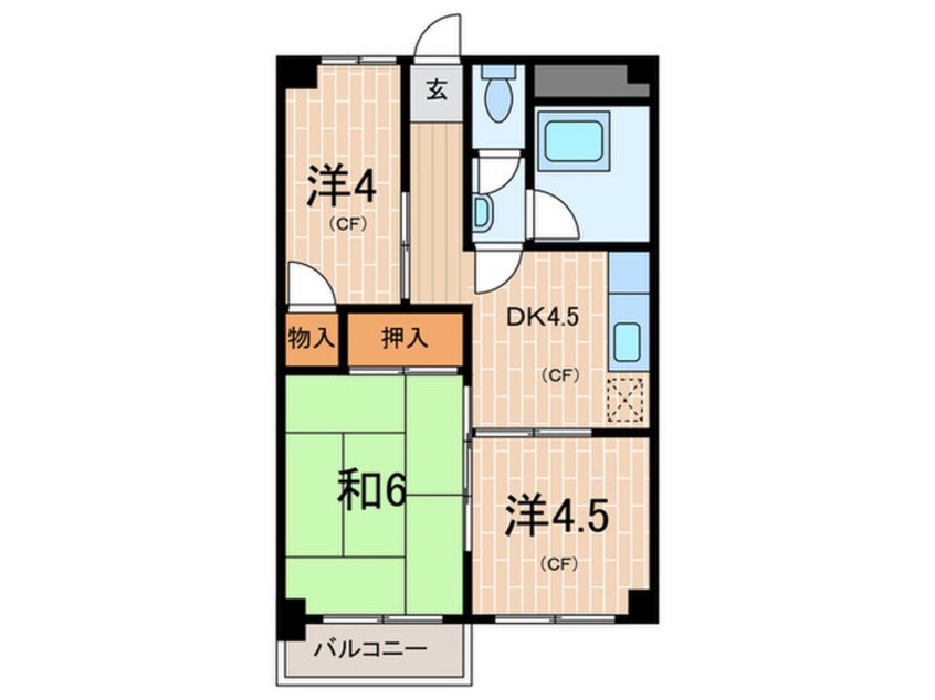 間取図 ショウワマンション