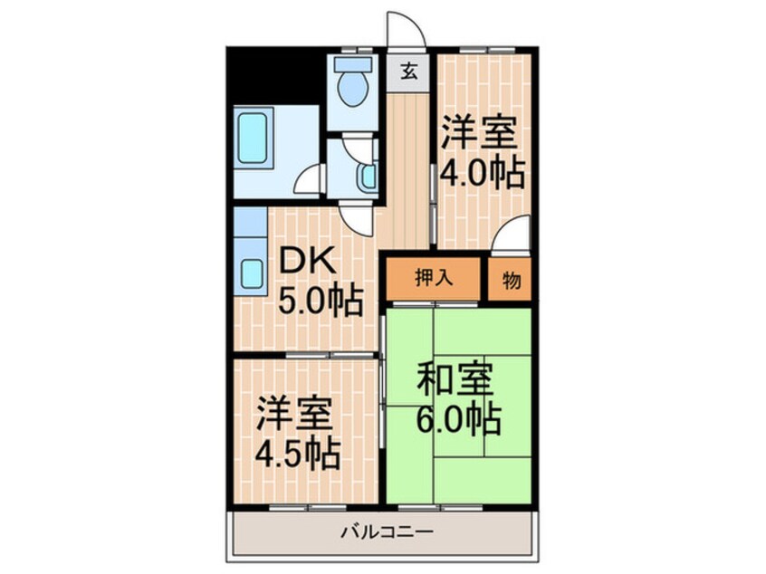 間取図 ショウワマンション