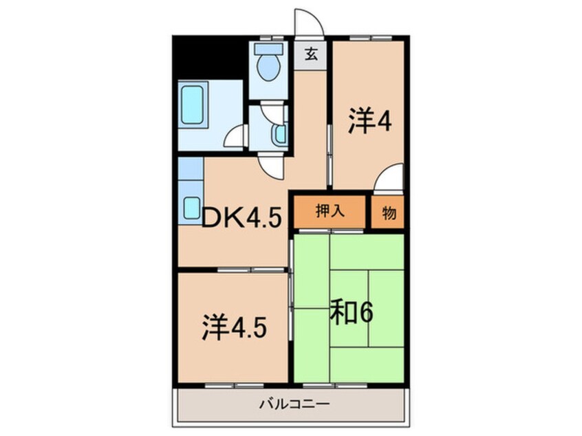 間取図 ショウワマンション