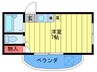 有馬パレス千林 1Rの間取り