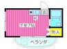 有馬パレス千林 1Rの間取り