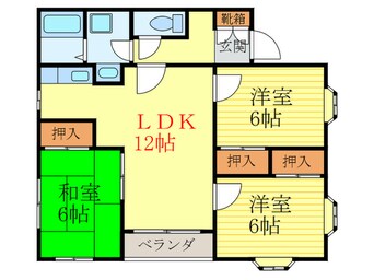 間取図 サンパティ