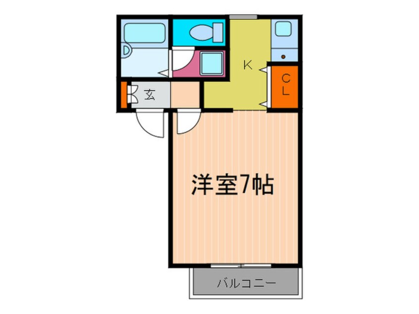 間取図 セジュール瀬ノ内