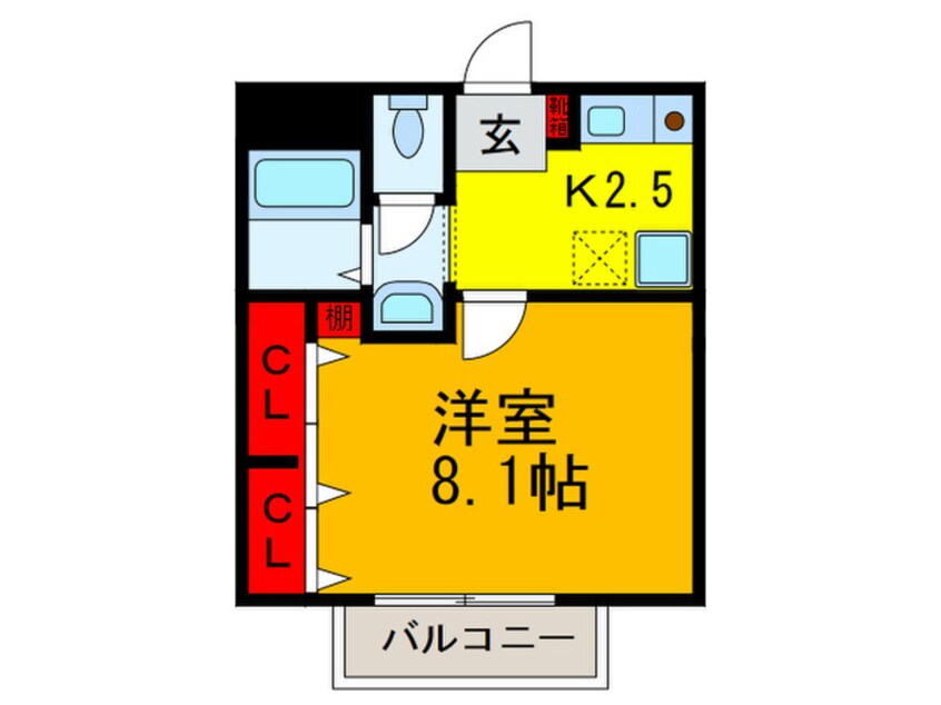 間取図 パインズコート