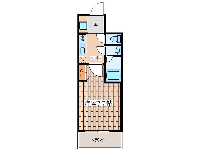 間取り図 インプルーブ四天王寺