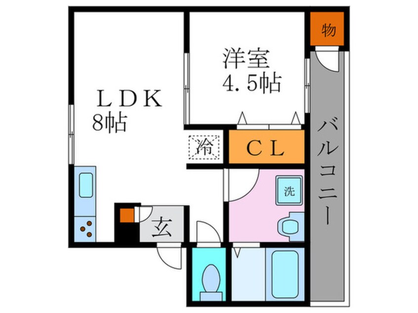 間取図 長岡マンション