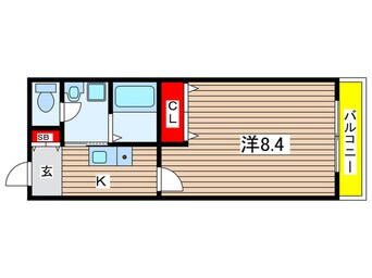 間取図 アムール　Kuragano