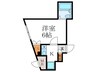 Eighty Eight 樋野本 1Kの間取り
