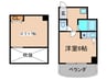 ＰＵＲＥ　ＳＡＫＵＲＡ松屋町 1Rの間取り