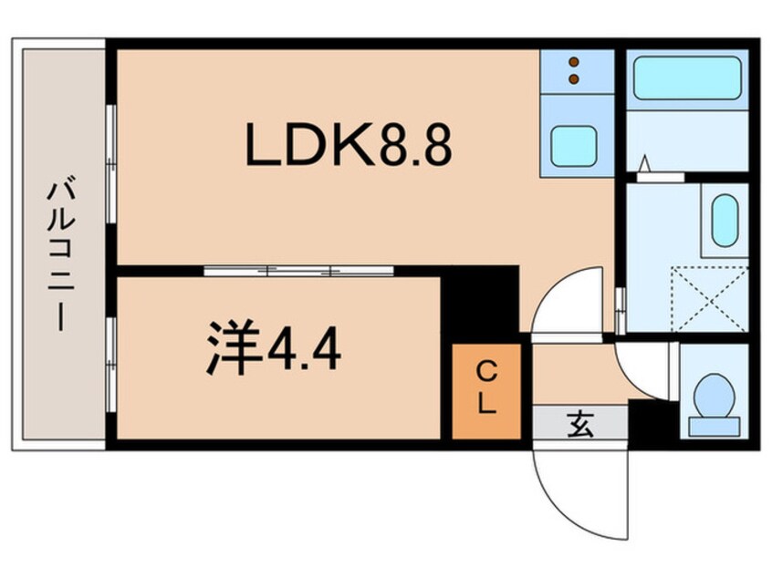 間取図 グランユイナス塩屋