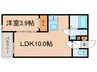 グランユイナス塩屋 1LDKの間取り