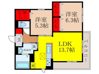 間取図 仮）Maison de le Ciel