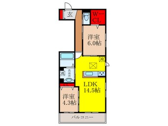 間取図 仮）Maison de le Ciel