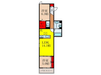 間取図 仮）Maison de le Ciel