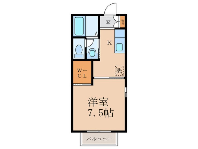 間取図 ヴァリュージュ御所ノ内