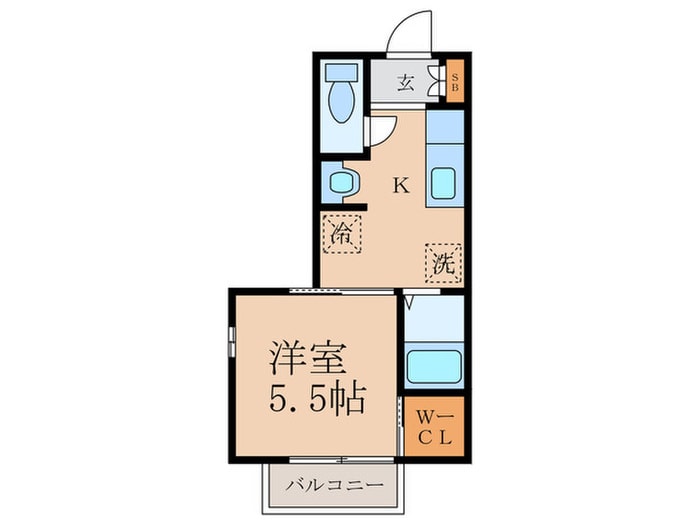 間取り図 ヴァリュージュ御所ノ内