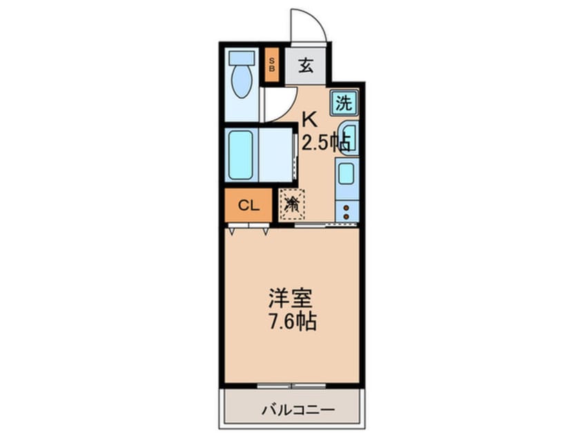 間取図 北堀江GGR