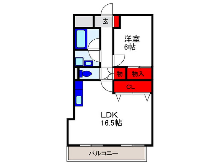 間取図 ガ－デンシティハイツ