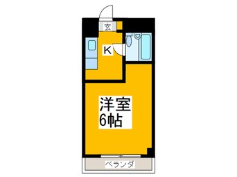 間取図 サンアベニューハヤマ