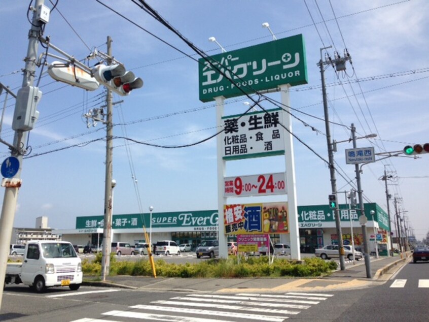 エバーグリーン　泉南店(スーパー)まで1100m ケーズコート樽井