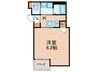 H-maison千船Ⅱ 1Kの間取り
