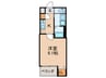 H-maison千船Ⅱ 1Kの間取り
