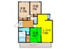 コパン鶴之荘 3LDKの間取り