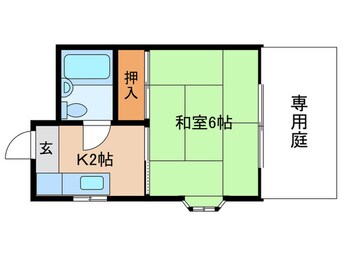 間取図 向月荘