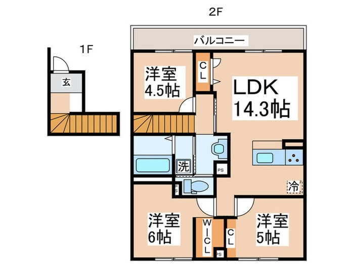 間取り図 グルーヴィフィールド