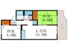 エンドレス 2LDKの間取り