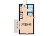 ハママンション 1Kの間取り