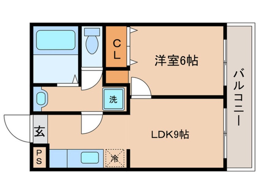 間取図 ｽﾊﾟｰｸﾙ･ﾊｲﾂ